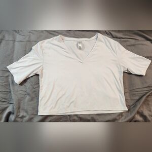 Kyodan White V-Neck T-Shirt